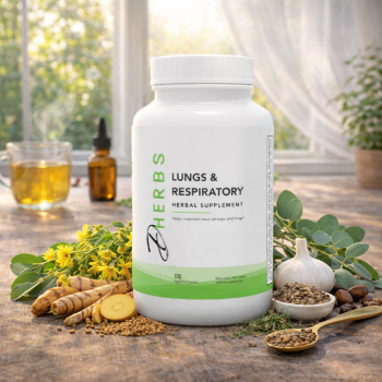 Lungs & Respiratory - Lung Support Supplement &ndash; Herbal Respiratory Health Supplement