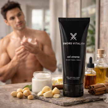 Sword Vitality XXL XTREME CREAM - Male Enhancement Cream for Stamina, Vitality and Reproductive System Support