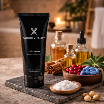 Sword Vitality XXL XTREME CREAM - Male Enhancement Cream for Stamina, Vitality and Reproductive System Support