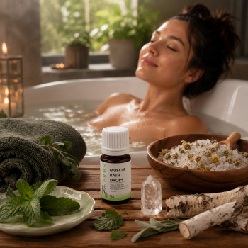 Muscle Bath Drops - Muscle Relaxation Bath