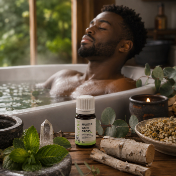 Muscle Bath Drops - Muscle Relaxation Bath