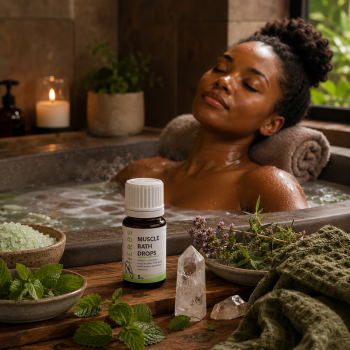 Muscle Bath Drops - Muscle Relaxation Bath