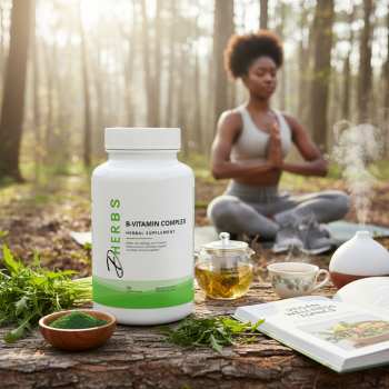 B-Vitamin Complex - Natural Vitamin B Complex Supplement For Vegetarians And Vegans