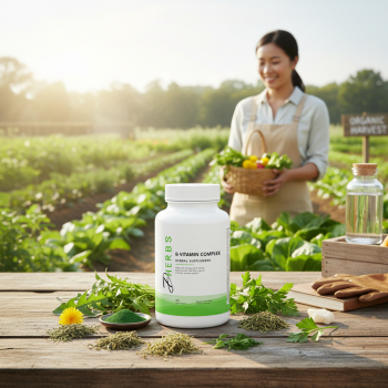 B-Vitamin Complex - Natural Vitamin B Complex Supplement For Vegetarians And Vegans