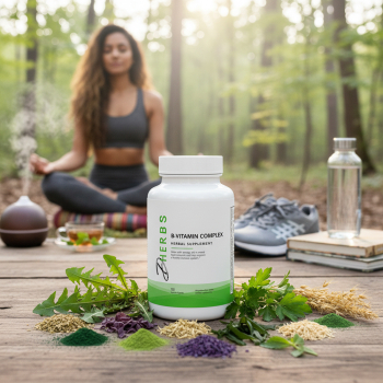 B-Vitamin Complex - Natural Vitamin B Complex Supplement For Vegetarians And Vegans