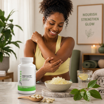 MSM Sulfur - Organic Sulfur Supplement (100 Capsules)