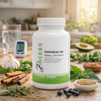 Pancreas Aid - Herbal Supplement for Pancreas Health (100 Capsules)