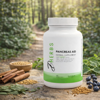 Pancreas Aid - Herbal Supplement for Pancreas Health (100 Capsules)