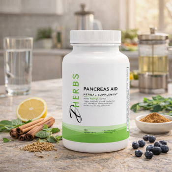 Pancreas Aid - Herbal Supplement for Pancreas Health (100 Capsules)