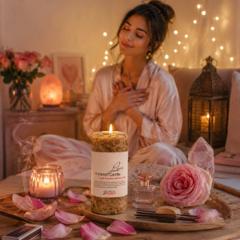 Love Affirmation Candle - Positive Affirmation Candle