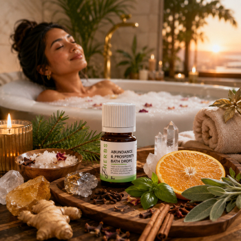Abundance & Prosperity Bath Drops - Prosperity Essential Oils