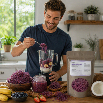 Sea Moss - St Lucia Purple - Purple Sea Moss