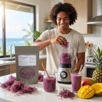 Sea Moss - St Lucia Purple - Purple Sea Moss