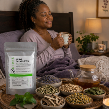 Nerve-Calming Tea - Stress Relief Tea for Anxiety and Sleep