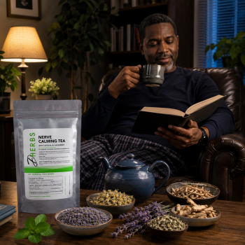 Nerve-Calming Tea - Stress Relief Tea for Anxiety and Sleep