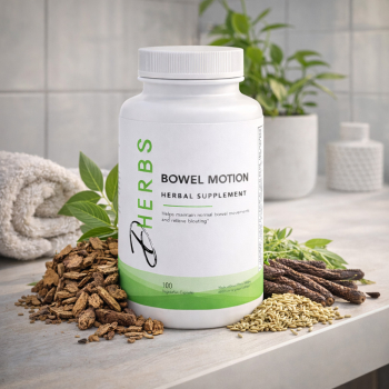 Bowel Motion - Natural Supplement for Regular Bowel Movements (100 Capsules)