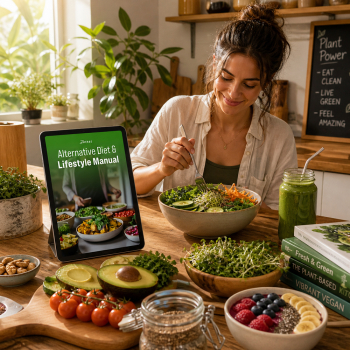 Alternative Diet and Lifestyle Manual (eBook) - Vegan and Vegetarian Diet eBook