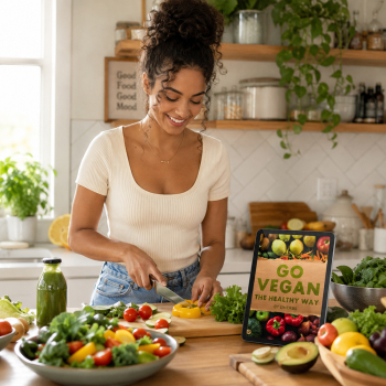 Go Vegan The Healthy Way (eBook) - Vegan Diet eBook