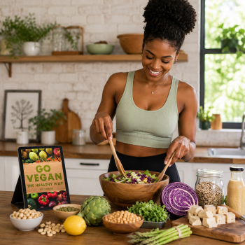 Go Vegan The Healthy Way (eBook) - Vegan Diet eBook