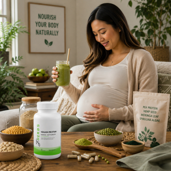 Vegan Protein - Vegan Protein Capsules for Vegans and Vegetarians (100 Capsules)