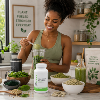 Vegan Protein - Vegan Protein Capsules for Vegans and Vegetarians (100 Capsules)
