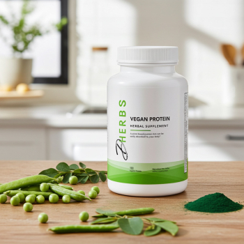 Vegan Protein - Vegan Protein Capsules for Vegans and Vegetarians (100 Capsules)