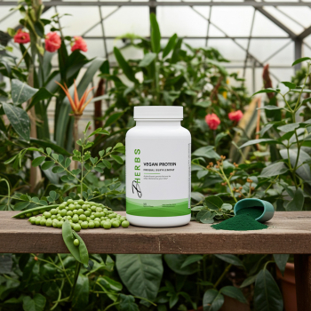 Vegan Protein - Vegan Protein Capsules for Vegans and Vegetarians (100 Capsules)