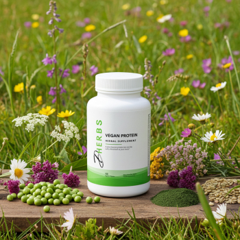 Vegan Protein - Vegan Protein Capsules for Vegans and Vegetarians (100 Capsules)