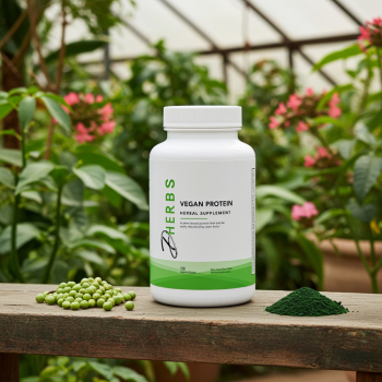 Vegan Protein - Vegan Protein Capsules for Vegans and Vegetarians (100 Capsules)