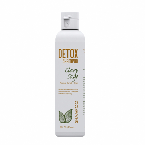 Detox Shampoo - Clary Sage - Hair Detox Shampoo with Clary Sage
