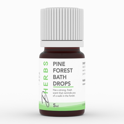 Pine Forest Bath Drops - Herbal Bath Drops (Aromatherapy Bath Drops, Aromatic Bath Oils, Aroma Drops For Diffuser, Aromatherapy Essential Oils, Organic Essential Oils, Dherbs, Natural Supplements, Herbal Formulas)