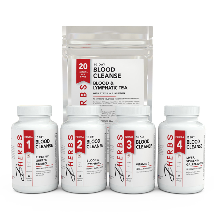 10 Day Blood Cleanse - Blood Detox Supplements