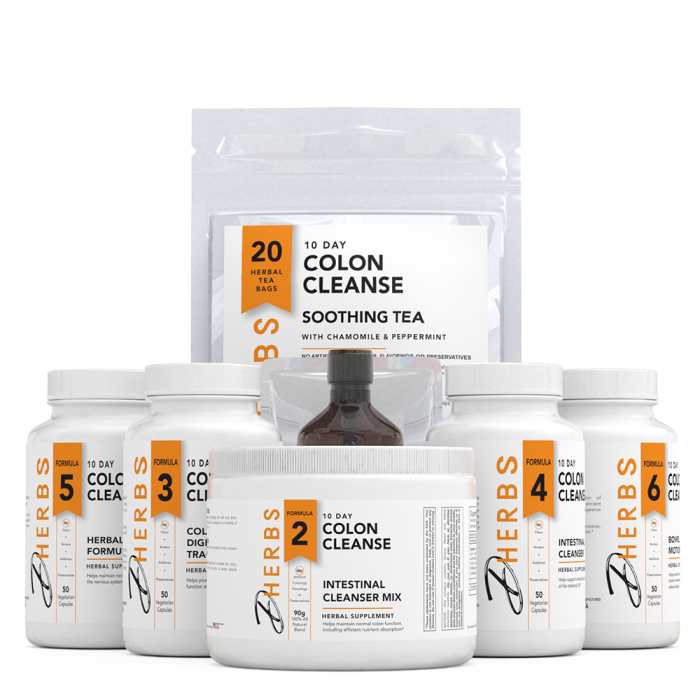 10 Day Colon Cleanse - Herbal Colon Cleanse
