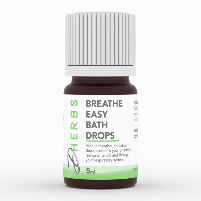 Breathe Easy Bath Drops - Aromatherapy for Respiratory Health