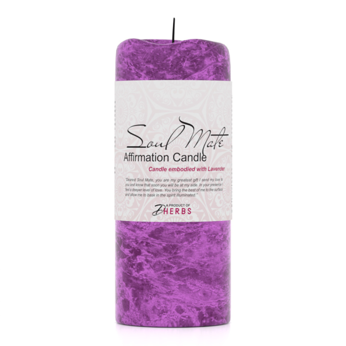 Soul Mate Affirmation Candle - Positive Affirmation Candle