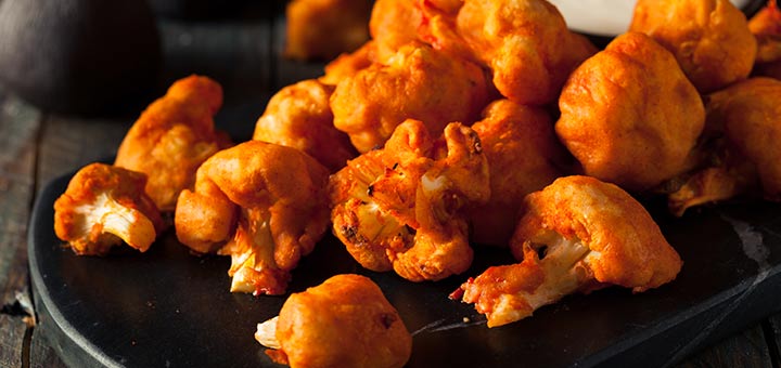 cauliflower hot wings