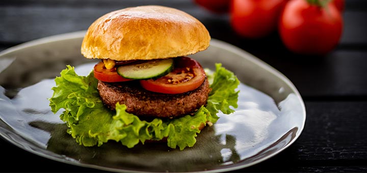 Black Rice & Mushroom Burgers