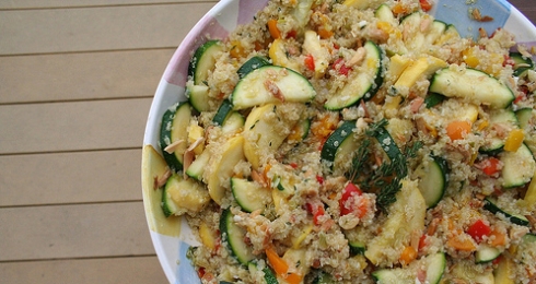 Quinoa Salad with Toasted Almonds