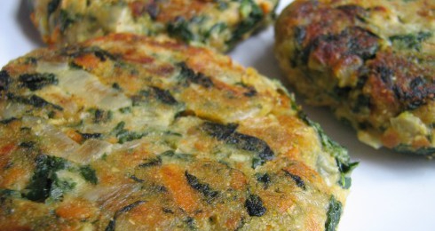 Chickpea Spinach Burgers