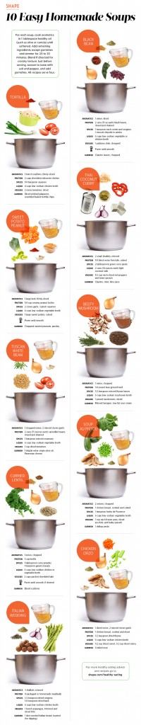 11 Soups in 30 Minutes or Less