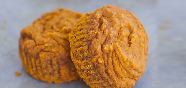 Flourless Pumpkin Blender Muffins