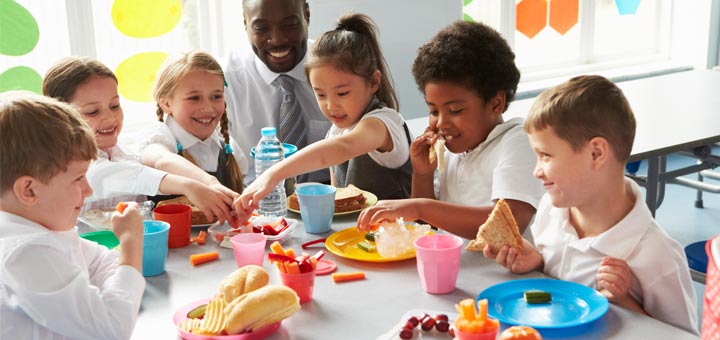 return to school catering meal