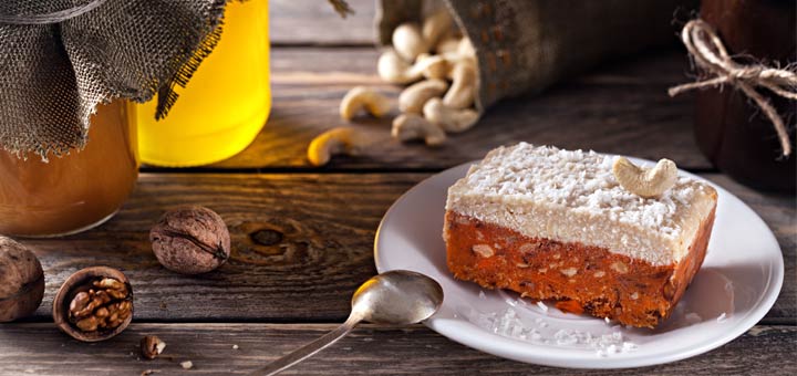 Raw Vegan Carrot Cake