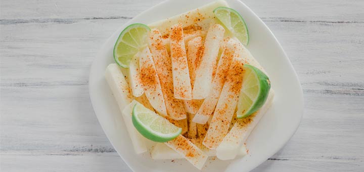 Snack On These Chili Lime Jicama Sticks