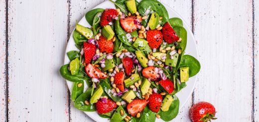 Strawberry Spinach And Avocado Salad