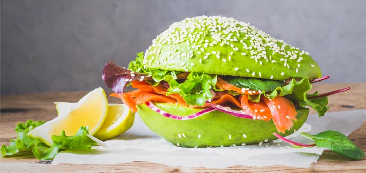 Raw Vegan Avocado Burger Dherbs Com