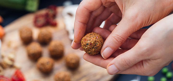 Raw Vegan “Meatballs”