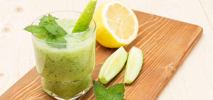 Cucumber Ginger Mint Agua Fresca