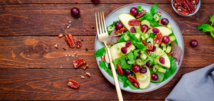 Raw Vegan Waldorf Salad