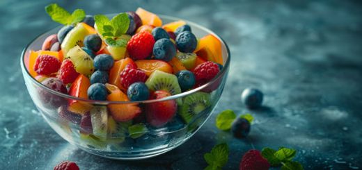 summer-peach-berry-fruit-salad
